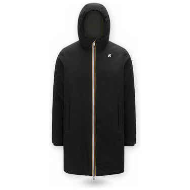 Giubbotti Uomo K-Way - Jacob St Warm Double - Nero-Gianni Foti