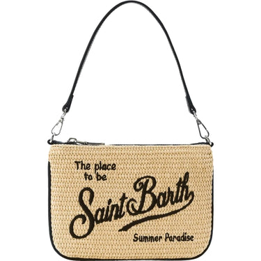 Borse a mano Donna Mc2 Saint Barth - Parisienne Mini Straw - Nero di Mc2 Saint Barth su Gianni Foti