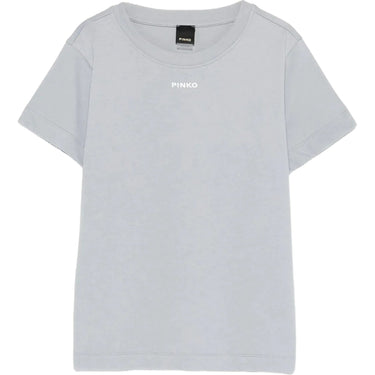 T-shirt Donna Pinko - Basico T-Shirt Jersey Logo Sta - Azzurro
