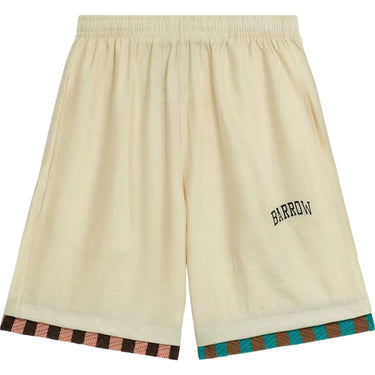 Pantaloncini Unisex Barrow - Popeline Shorts Unisex - Bianco