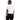 T-shirt Donna Twinset - T-Shirt In Jersey Con Ricamo "T" - Bianco