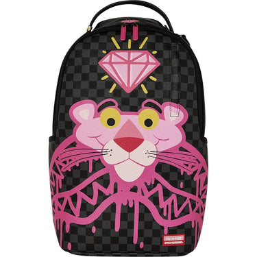 Zaini Casual Unisex Sprayground - Pink Panther Drippy Diamonds Dlxsv Backpack - Rosa