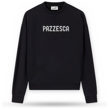 Felpe senza cappuccio Donna Mc2 Saint Barth - Roundneck Sweatshirt Pazzesca 00 Glitter - Multicolore