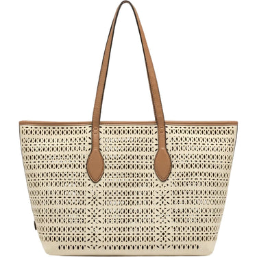 Borse a spalla Donna Gianni Chiarini - BORSA TESSUTO e PELLE - Panna