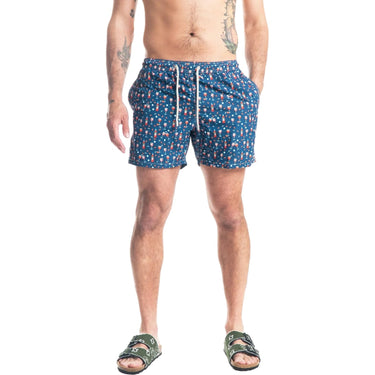 Pantaloncini e calzoncini Uomo Mc2 Saint Barth - Ultralight Swim Short - Blu - Gianni Foti
