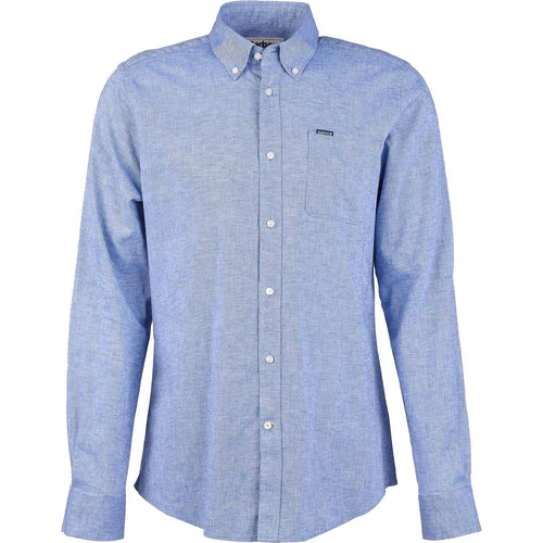 Camicie casual Uomo Barbour - Nelson Tailored Shirt - Blu