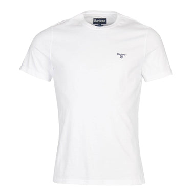 T-shirt Uomo Barbour - Essential Sports Tee - Bianco-Gianni Foti