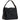Borse a mano Donna Pinko - Leaf Hobo Big Pelle Bottalata - Nero