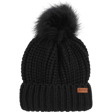 Bombette Donna Barbour - Saltburn Beanie - Nero-Gianni Foti