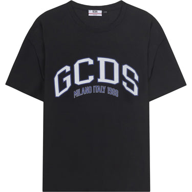 T-shirt Uomo Gcds - Logo Lounge Ss T-Shirt - Nero-Gianni Foti