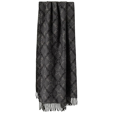 Sciarpe Donna Twinset - Sciarpa In Tessuto Jacquard - Nero