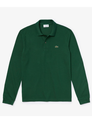 Polo Uomo Lacoste - Polo Basic Manica Lunga - Verde-Gianni Foti