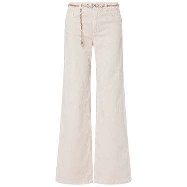 Pantaloni Donna Liu Jo - B.Up Good Flare H.W. - Beige
