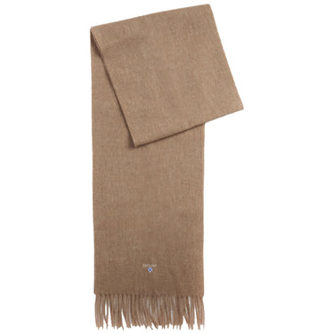 Sciarpe Unisex Barbour - Plain Lambswool Scarf - Marrone
