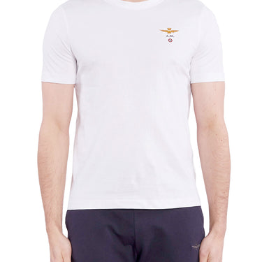 Polo Uomo Aeronautica Militare - T-Shirt M.c. - Bianco - Gianni Foti