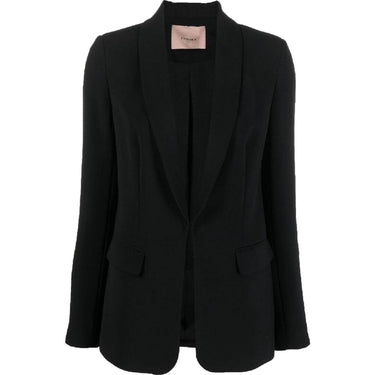 Giacche da abito e blazer Donna Twinset - Blazer Monopetto - Nero