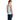 Canotte e top Donna Twinset - Top Con Spalla Larga - Blu