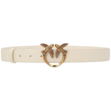 Cinture Donna Pinko - Love Berry H3 Belt Vitello Set - Bianco di Pinko su Gianni Foti