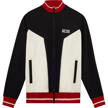 Felpe senza cappuccio Uomo Gcds - Color Block Track Jacket - Nero