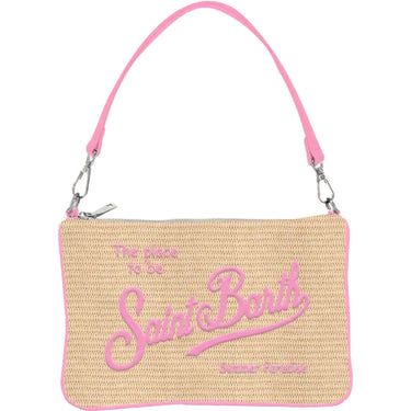 Borse a mano Donna Mc2 Saint Barth - Parisienne Mini Straw - Rosa di Mc2 Saint Barth su Gianni Foti