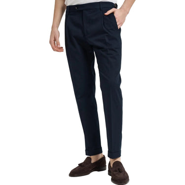 Pantaloni Uomo Berwich - Pantalone negroni - Blu-Gianni Foti