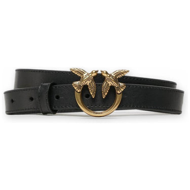 Cinture Donna Pinko - Love Berry H2 Belt Vitello Set - Nero