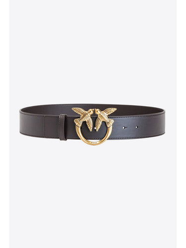 Cinture Donna Pinko - Love Berry Simply H4 Belt Vite - Marrone