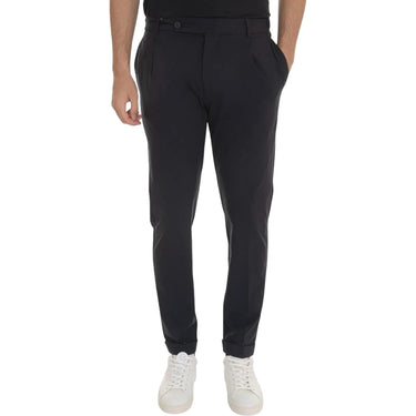 Pantaloni Uomo Berwich - Pantalone morello elix - Nero-Gianni Foti