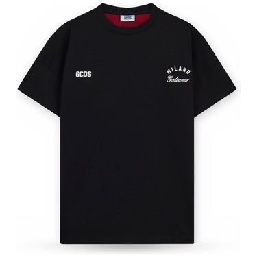 T-shirt Uomo Gcds - Band Logo Back T-Shirt - Nero