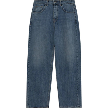 Pantaloni Unisex Barrow - Denim Pants Unisex - Blu-Gianni Foti
