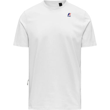 T-shirt Uomo K-Way - Leonide - Bianco-Gianni Foti