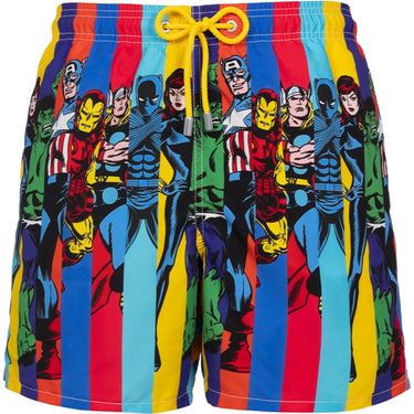 Pantaloncini e calzoncini Uomo Mc2 Saint Barth - Gustavia Placed Print - Multicolore