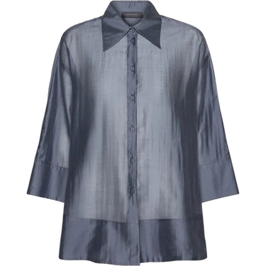 Bluse e camicie Donna Elena Miro' - Camicia - Blu-Gianni Foti