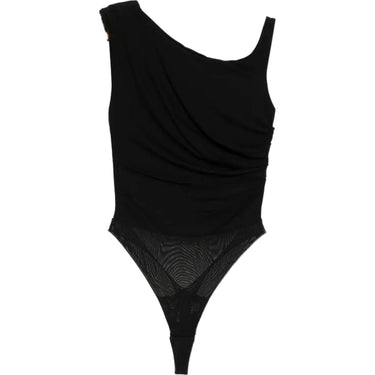 Canotte e top Donna Elisabetta Franchi - Body - Nero-Gianni Foti