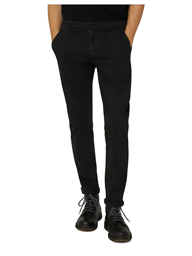 Pantaloni Uomo Dondup - Pantalone Gaubert - Nero-Gianni Foti