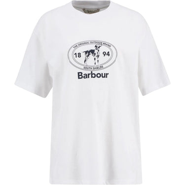 T-shirt Donna Barbour - Fern T-Shirt - Bianco-Gianni Foti