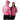 Felpe senza cappuccio Unisex Barrow - Sweatshirt Unisex F6BWUASW053 - Rosa
