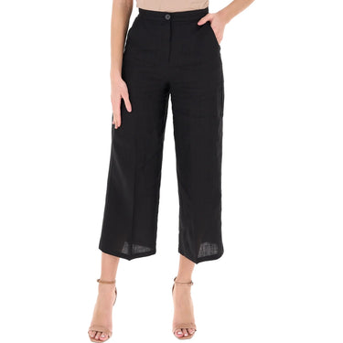 Pantaloni Donna Emme - Pantalone - Nero-Gianni Foti