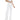Pantaloni Donna Twinset - Wide Leg Fit Con Bottoni Oval T In Bull - Bianco