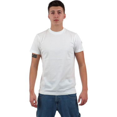 T-shirt Uomo Colmar - T-Shirt A Manica Corta In Morbido Piquet - Bianco - Gianni Foti