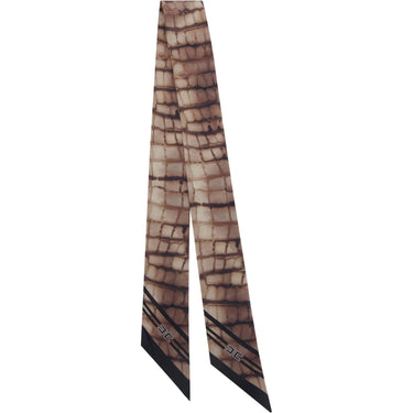 Foulard Donna Elisabetta Franchi - Foulard - Marrone-Gianni Foti