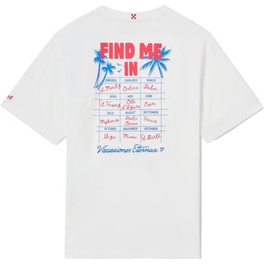 T-shirt Uomo Mc2 Saint Barth - Man Oversize T-Shirt - Bianco