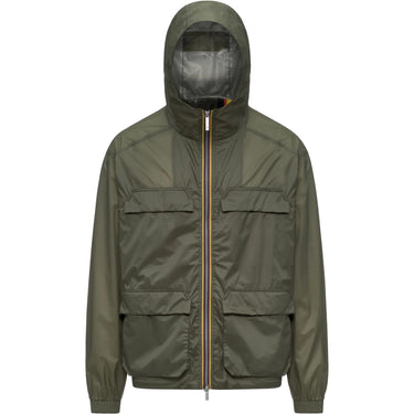 Giubbini Uomo K-Way - Clad Extra Light 3L - Verde-Gianni Foti