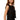 Canotte e top Donna Twinset - Top Con Pizzo Intarsiato - Nero
