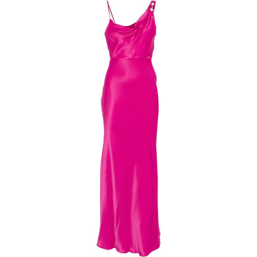 Vestiti da sera e cerimonia Donna Twinset - Abito Lungo Con Dettaglio Catena - Fucsia