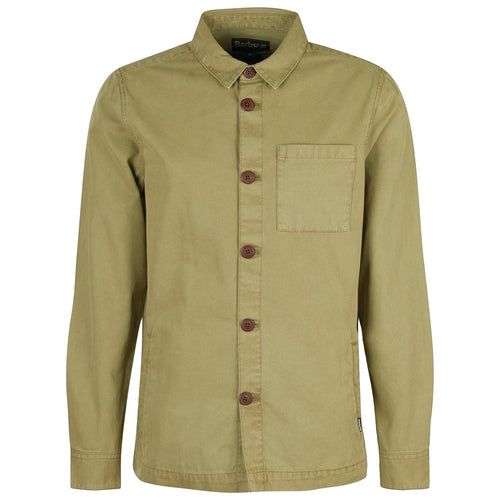 Camicie casual Uomo Barbour - Washed Overshirt - Verde