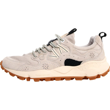 Sneaker Unisex Flower Mountain - Yamano 3 Uni Suede/Nylon Grey-White-Taupe - Beige