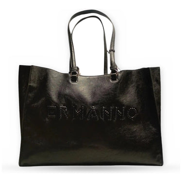 Borse Tote Donna Ermanno Scervino - Large Tote Barbara Logo - Nero