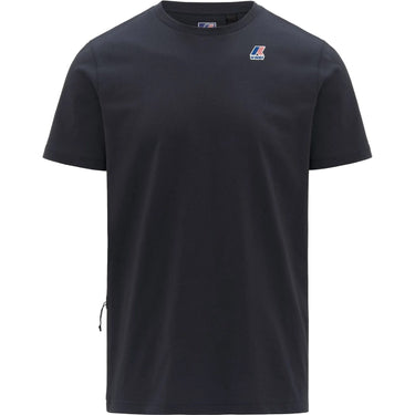 T-shirt Uomo K-Way - Leonide - Blu-Gianni Foti