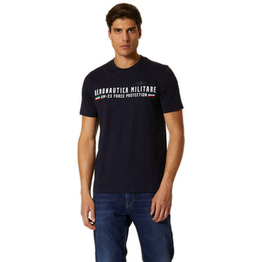 T-shirt Uomo Aeronautica Militare - T-Shirt M.c. - Blu - Gianni Foti
